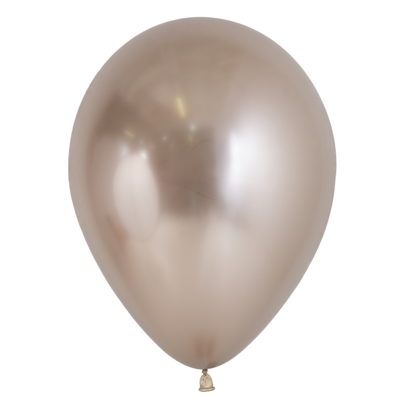 Reflex Champagne 11 Latex Balloons (50 count)
