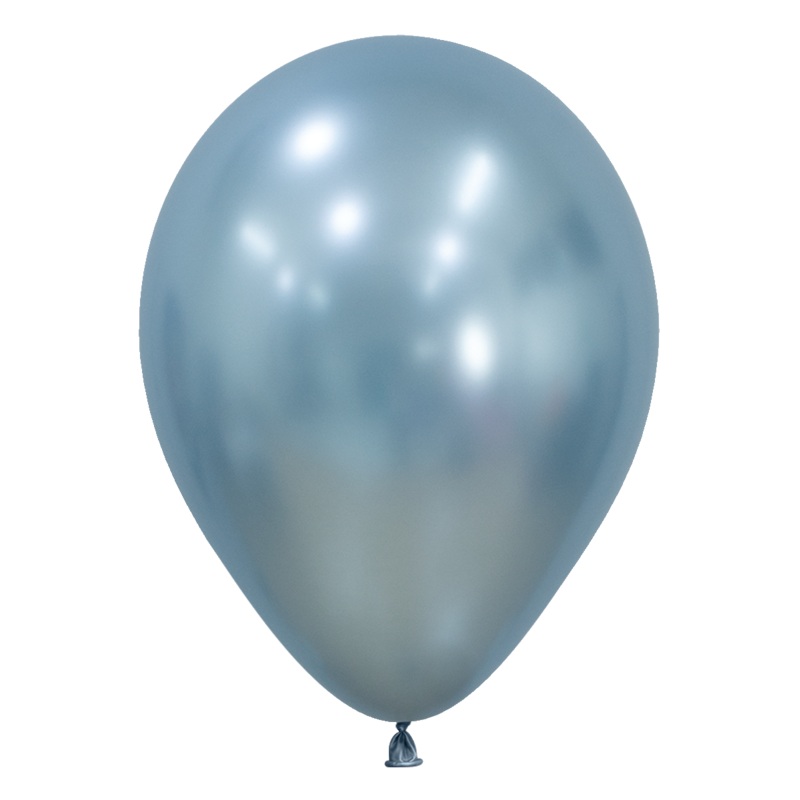 Silk Arctic Blue 11 Latex Balloons (50 count)