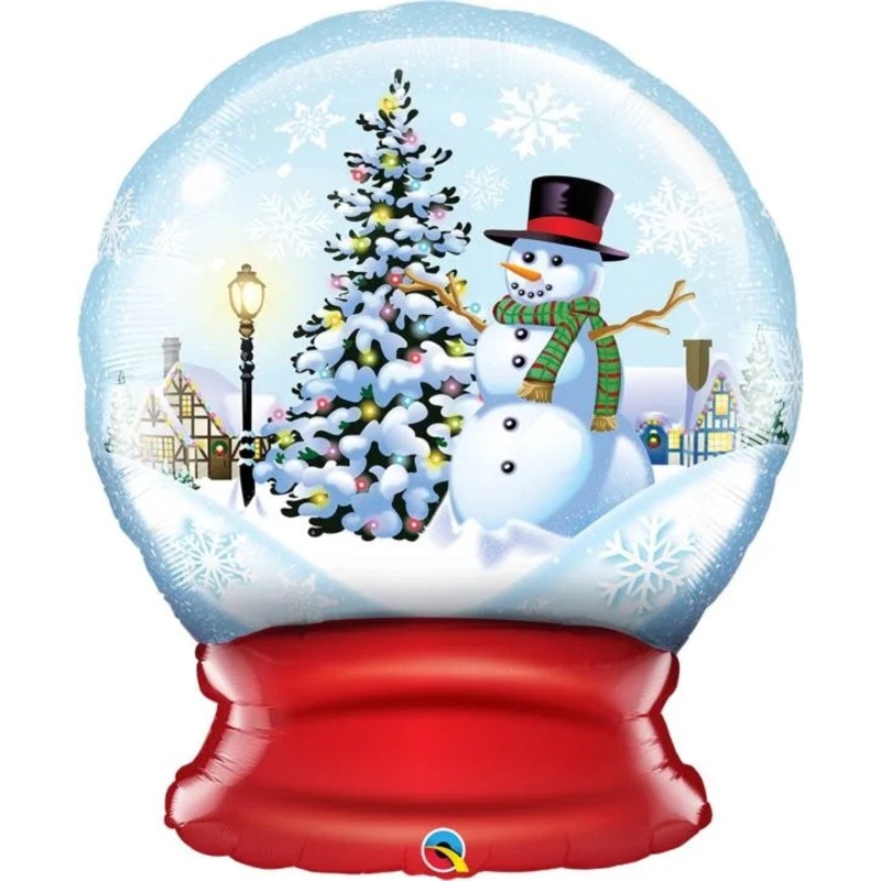 Snowman Snow Globe 36 Balloon