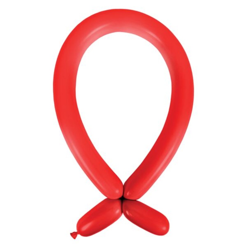 Standard Apple Red 260 Latex Balloons (100 count)
