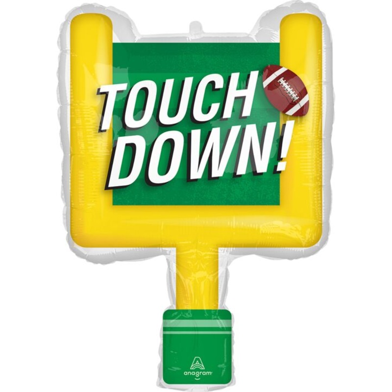 Touchdown Football Goal Post 28 Balloon