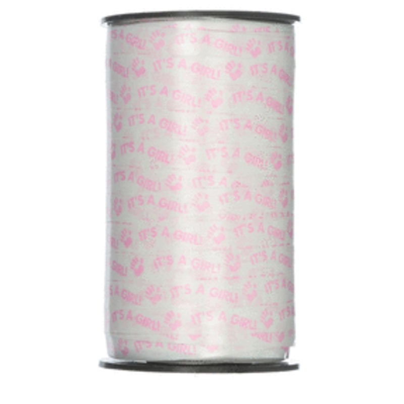 3/8" x 250yd Ribbon - Its A Girl