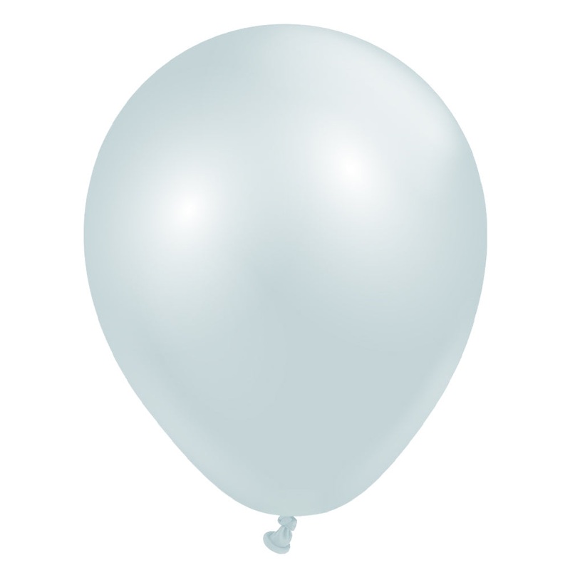 Aura Ice Blue 5 Latex Balloons (50 count)