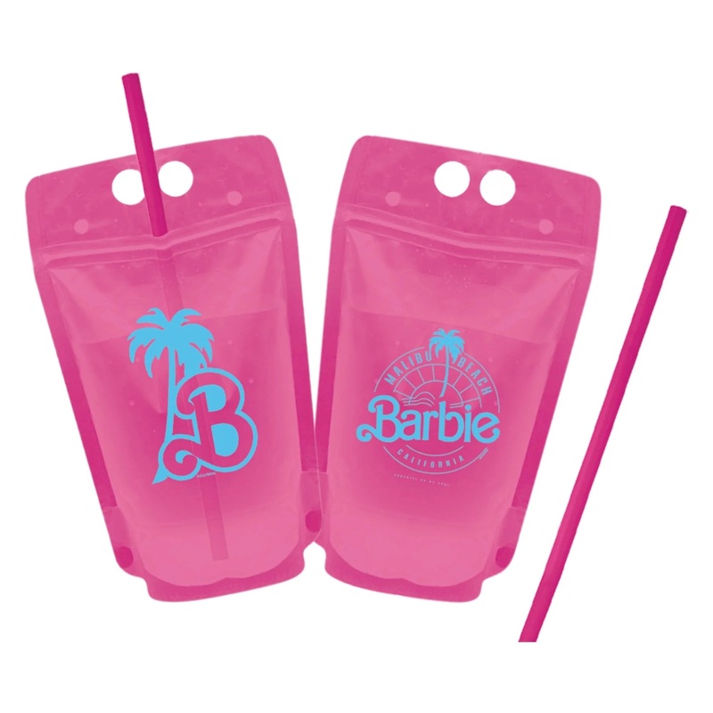 Barbie Malibu Beach Drink Pouches (8 pouch set)