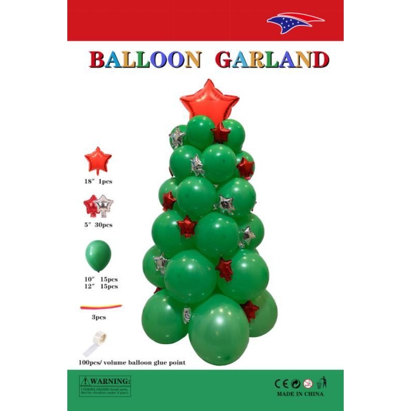 Christmas Tree Balloon Kit