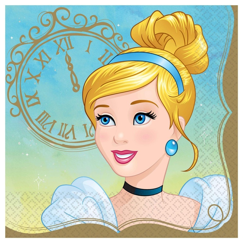 Disney Princess Cinderella Napkins (16 count)