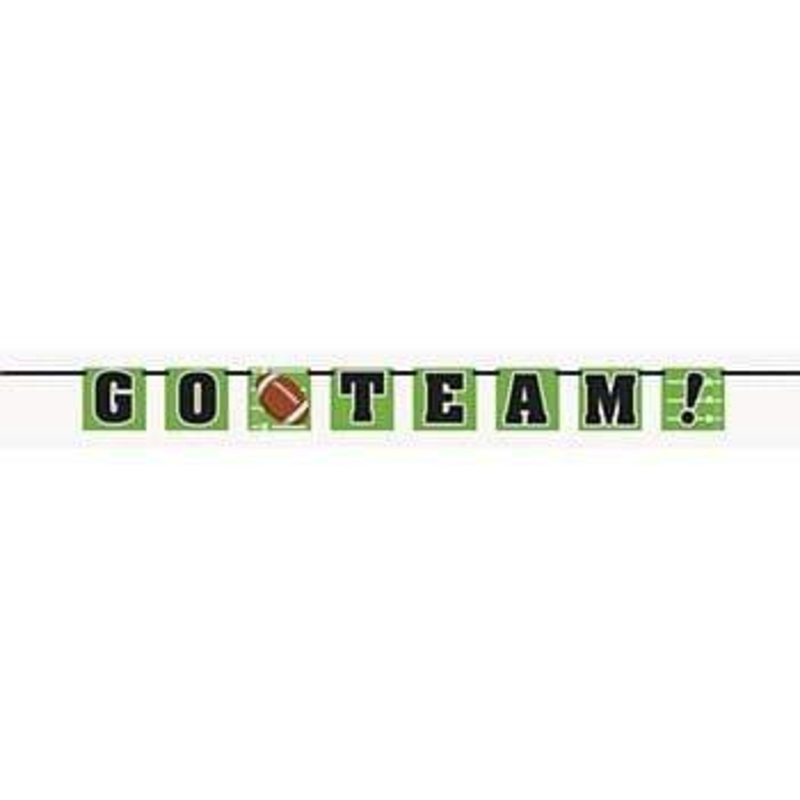 Football Party Block Banner