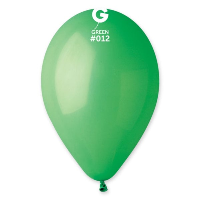 Green #12 12 Latex Balloons (50 count)