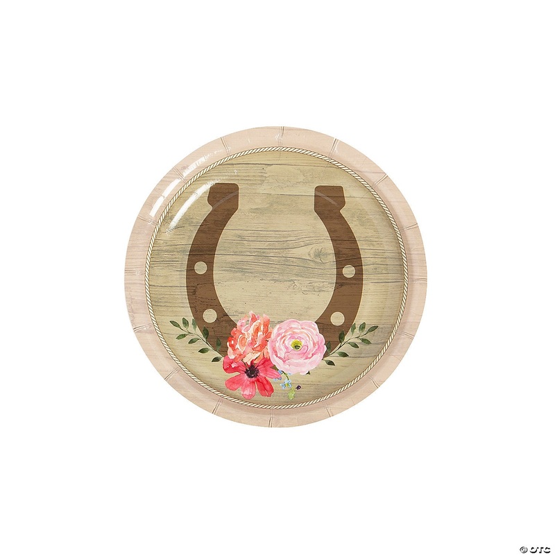 Horse Party Paper Dessert Plates 7 (8 count)