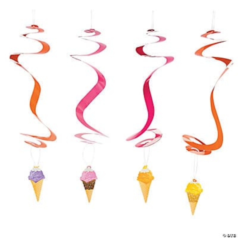 Ice Cream Hanging Garland (12 count)