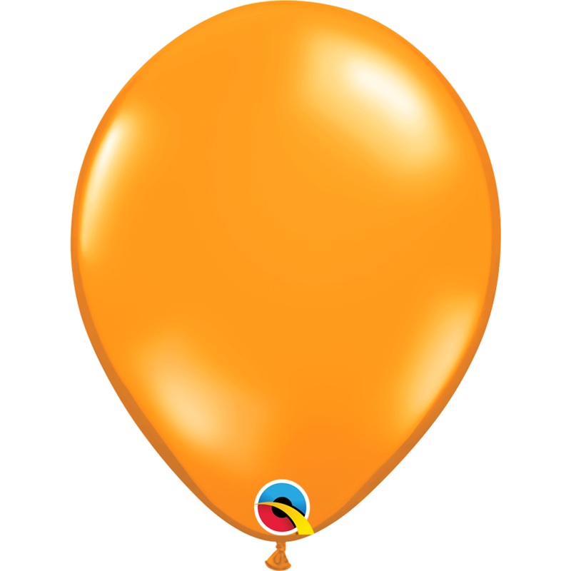 Mandarin Orange 11 Latex Balloons (100 count)