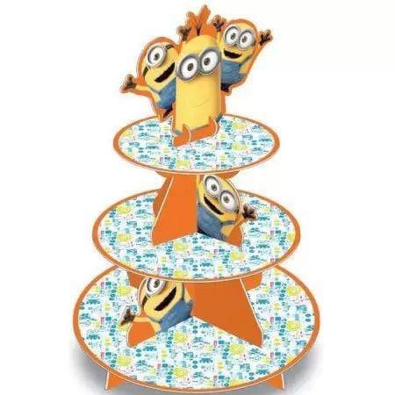 Minions 3-tier Cupcake Stand
