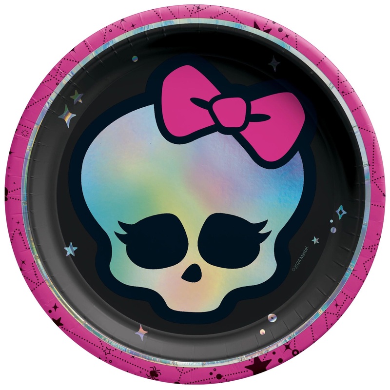 Monster High Paper Plates 7 (8 count)