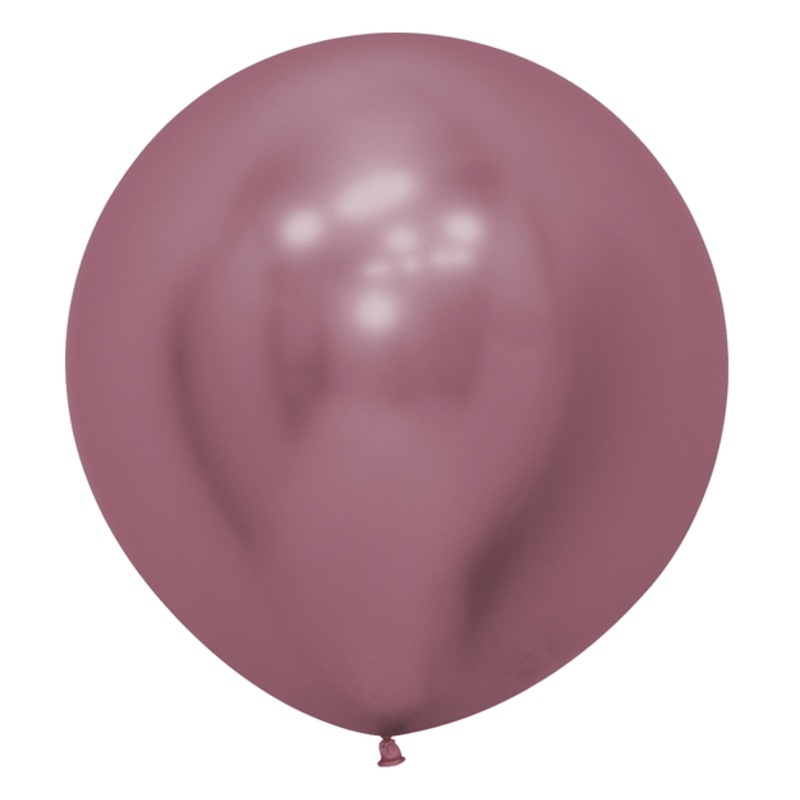 Reflex Pink 24 Latex Balloons (10 count)
