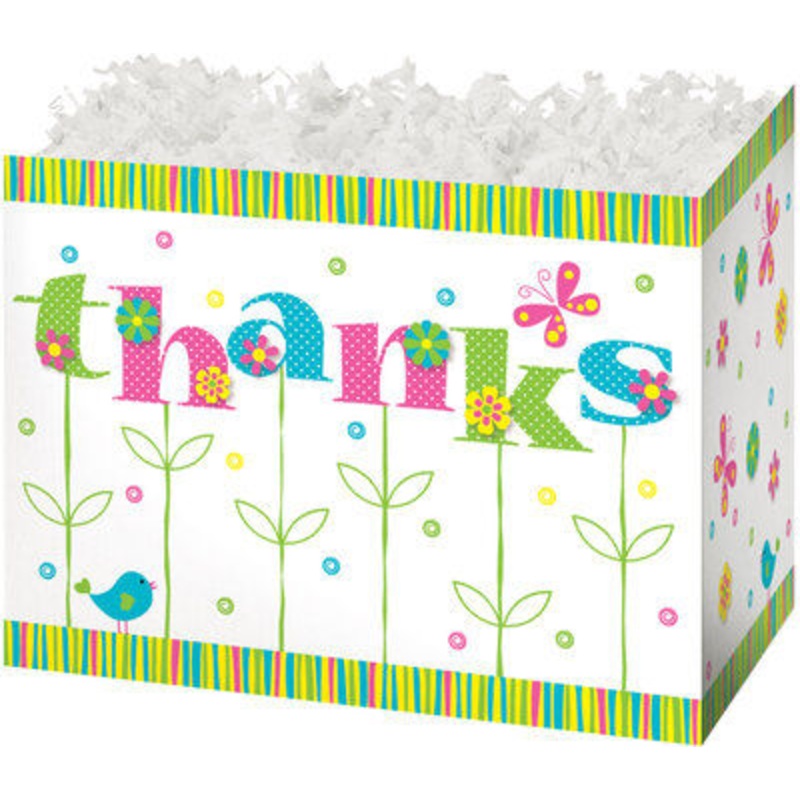 6.75X4X5" Small Box-Thanks Bloom