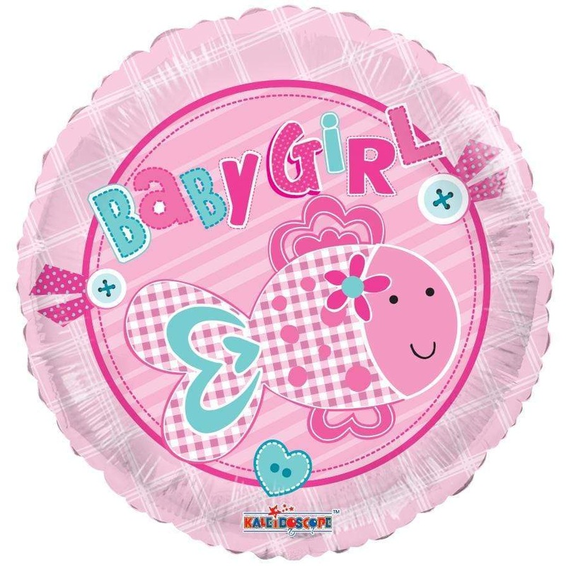 Baby Girl Little Fish 18 Balloon