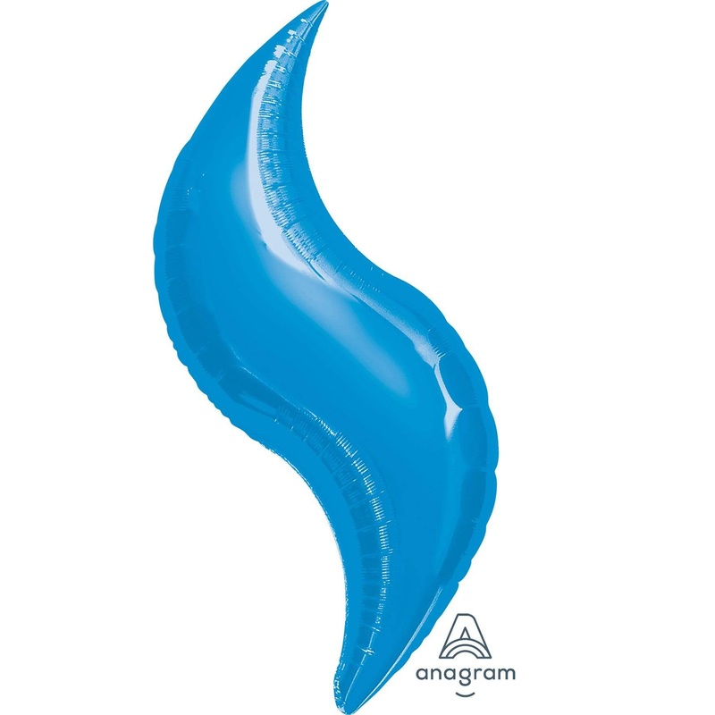 Blue Curve 36 Balloon