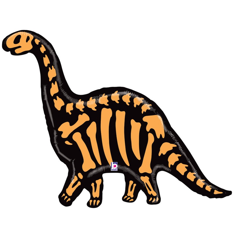 Brontosaurus Skeleton 50" Balloon