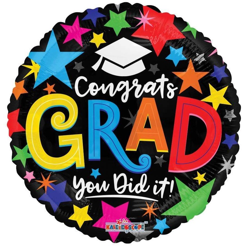 Congrats Grad You Did It! 18 Balloon