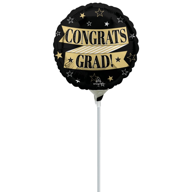 Congrats to the Grad (requires heat-sealing) 4 Balloon