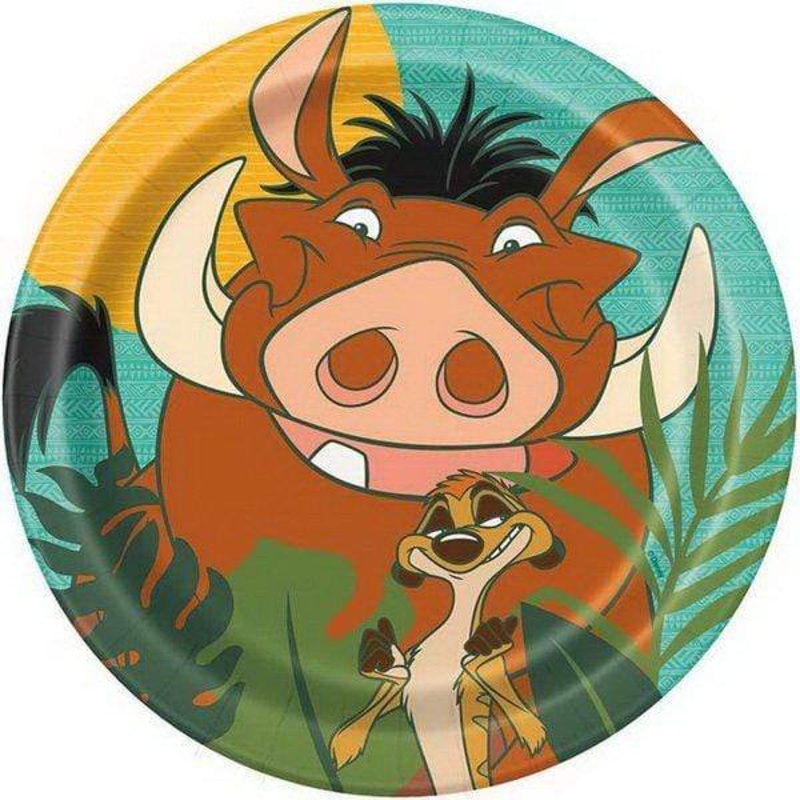 Lion King 7in Plates 7 (8 count)