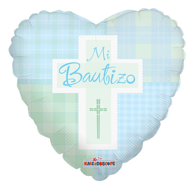 Mi Bautizo Blue Balloon Airfill Only (requires heat-sealing) 9 Balloon