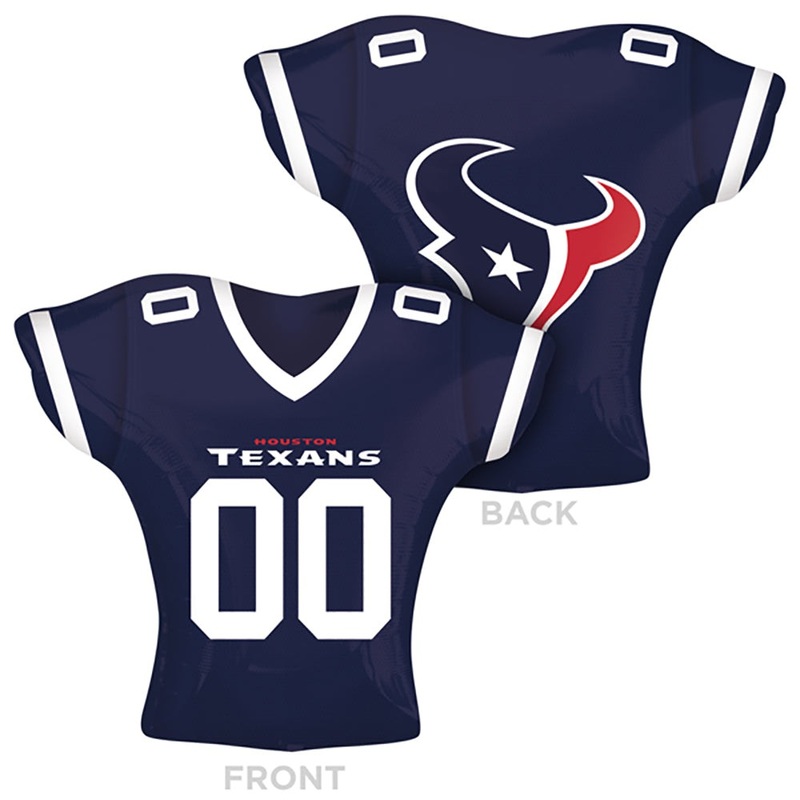 NFL Houston Texans Football Jersey 24 Balloon