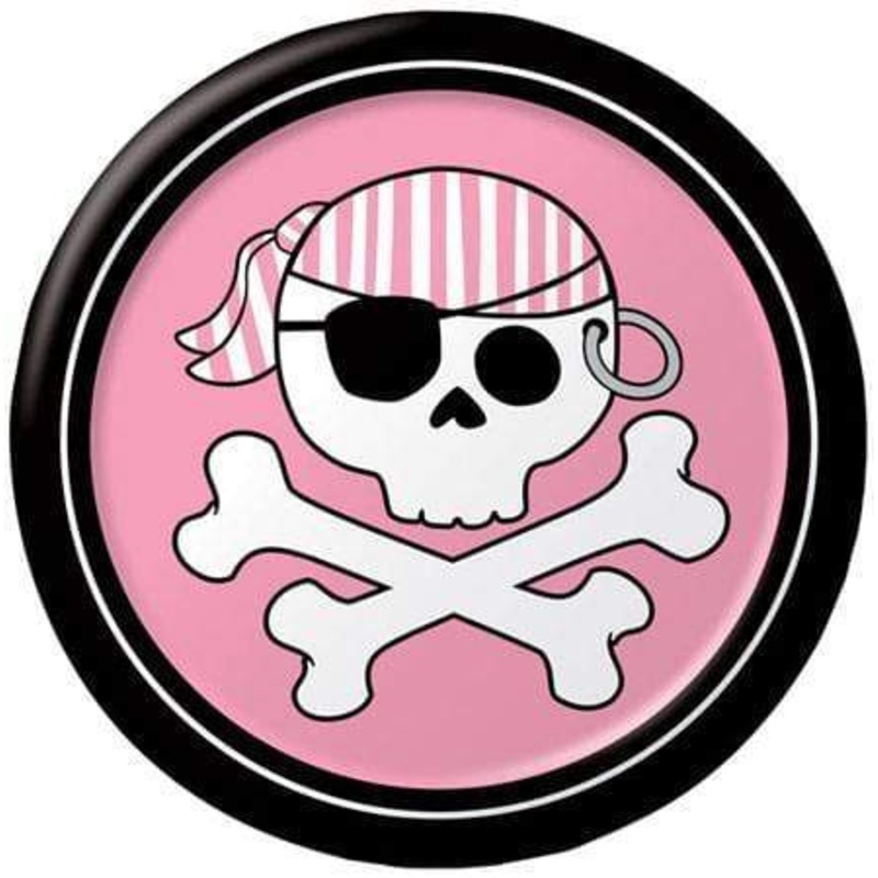 Pirate Parrty! 7in Foil Plates 7 (8 count)