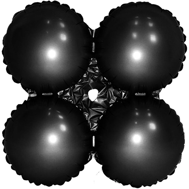 Quad Black 30" Balloon