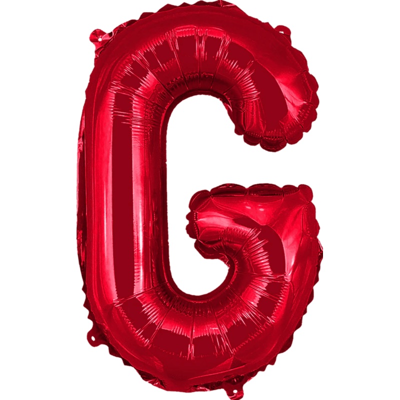 Red Letter G 16" Balloon