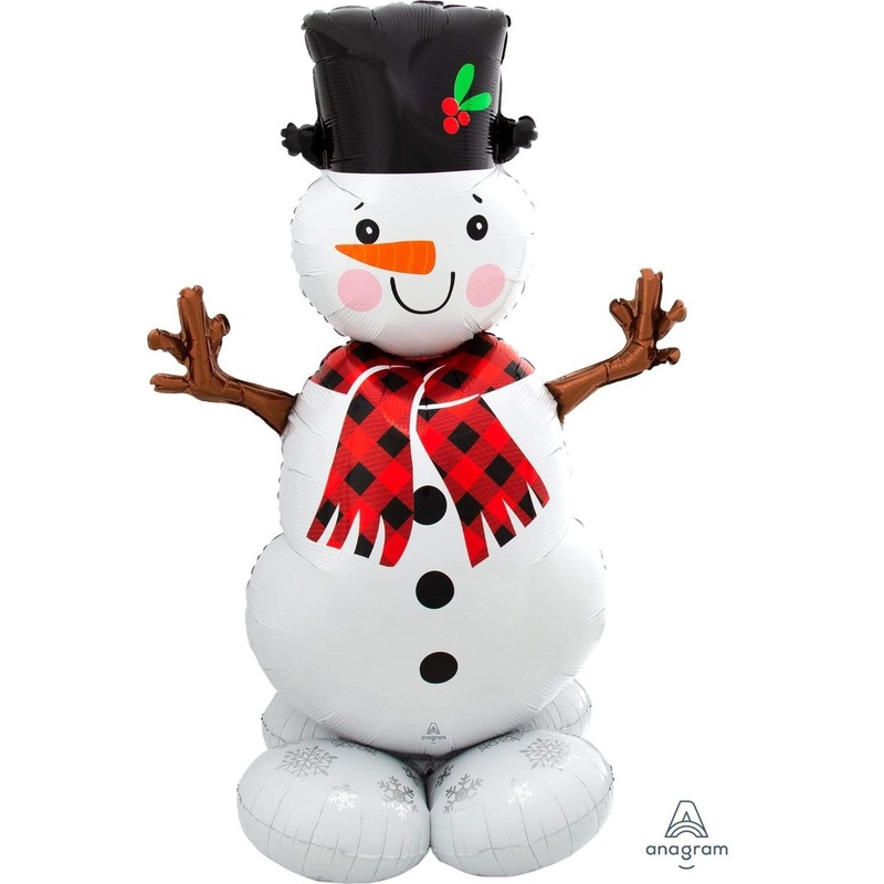 Snowman Greeter AirLoonz Balloon