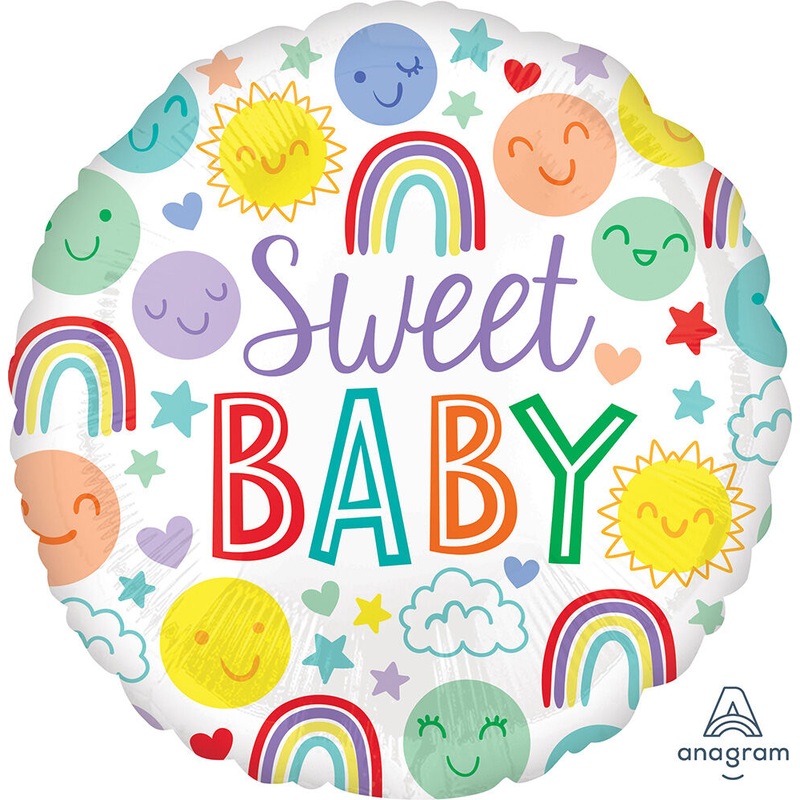 Sweet Baby Icons 17" Balloon