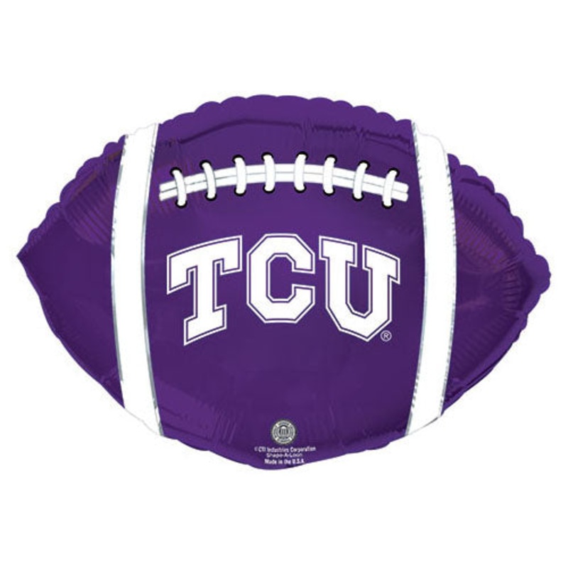 Texas Christian University TCU Horned Frogs Football 21 Balloon
