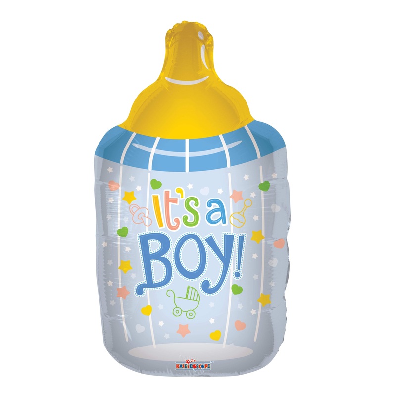 36 It's a Boy Baby Bottle Balloon
