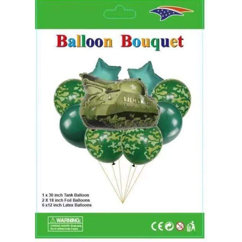 Army Balloon Bouquet Kit