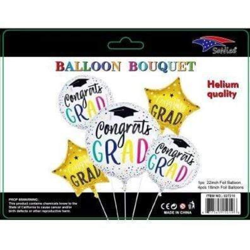 Congrats Grad Graduation Bouquet Kit