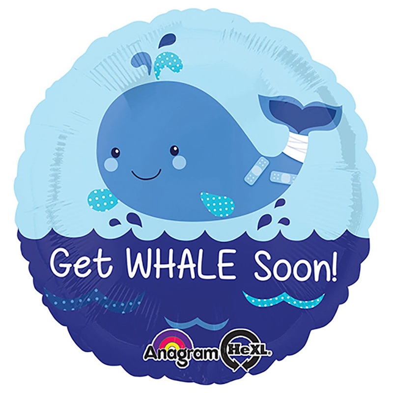 Get Whale Soon 18 Balloon