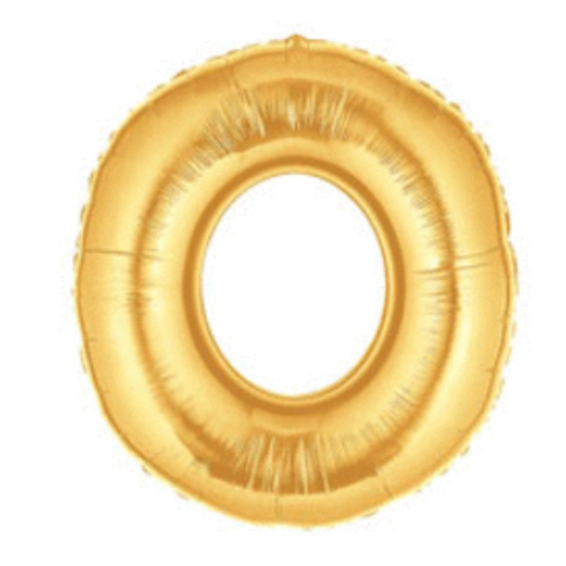 Gold Number 0 (requires heat-sealing) 7 Balloon