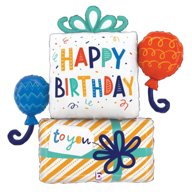Happy Birthday Gift 35 Balloon