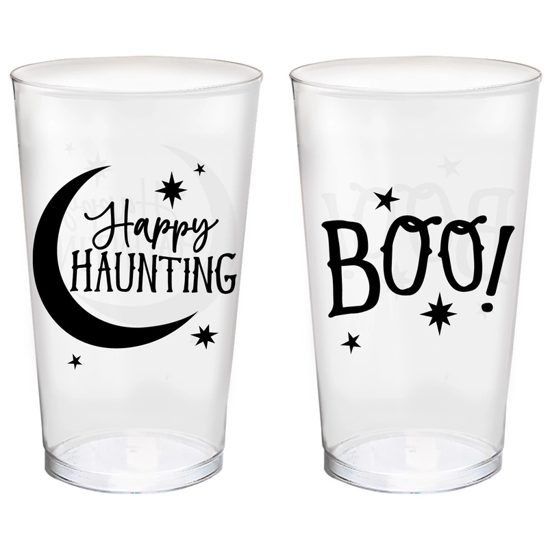 HH Black & White Tumblers Asst Balloons (10 count)