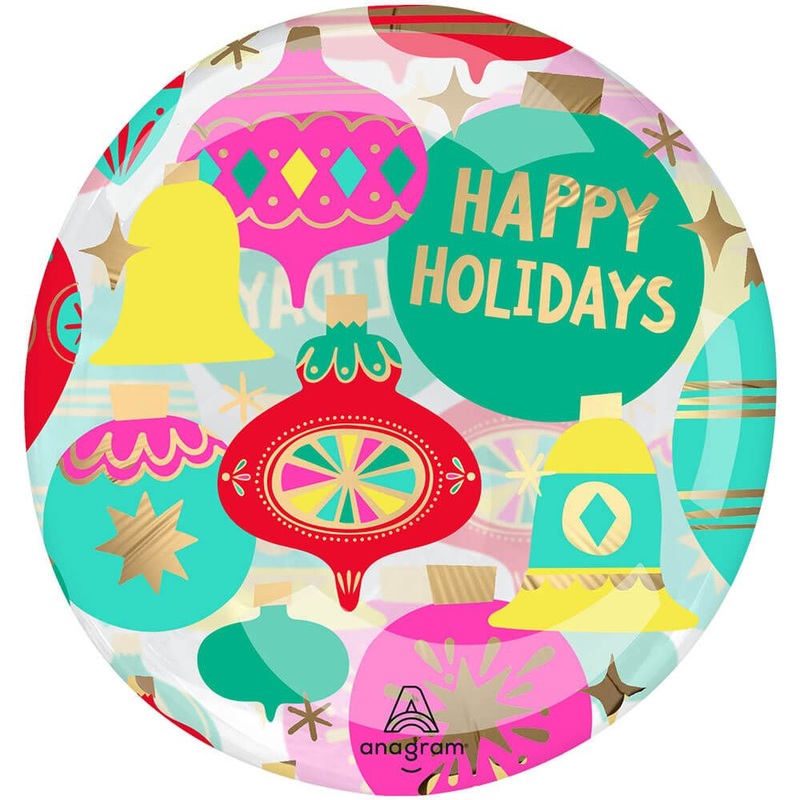 Holiday Tree Ornaments 18 Clearz Balloon