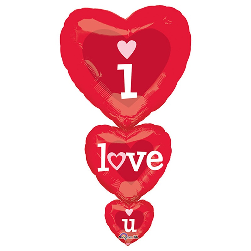 I Love You Stacker 36 Balloon