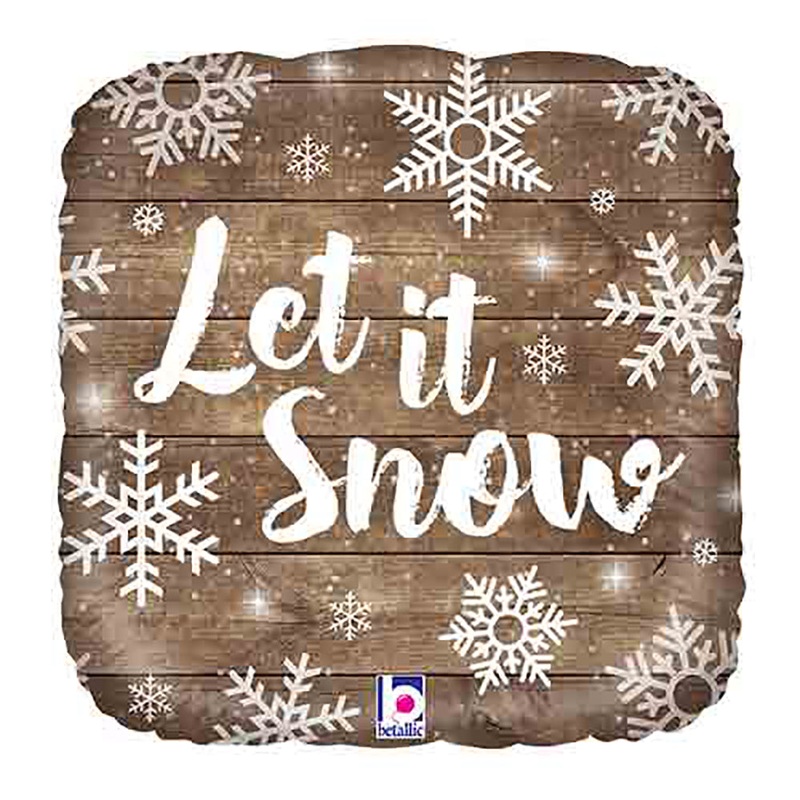 Let It Snow 18 Balloon