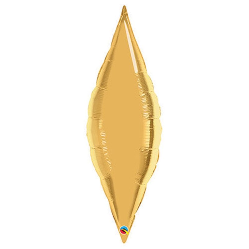 Metallic Gold Taper 38 Balloon