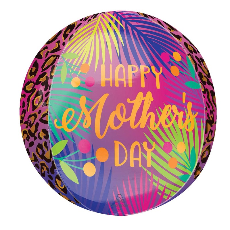 Mother's Day Tropical Orbz 16 Balloon