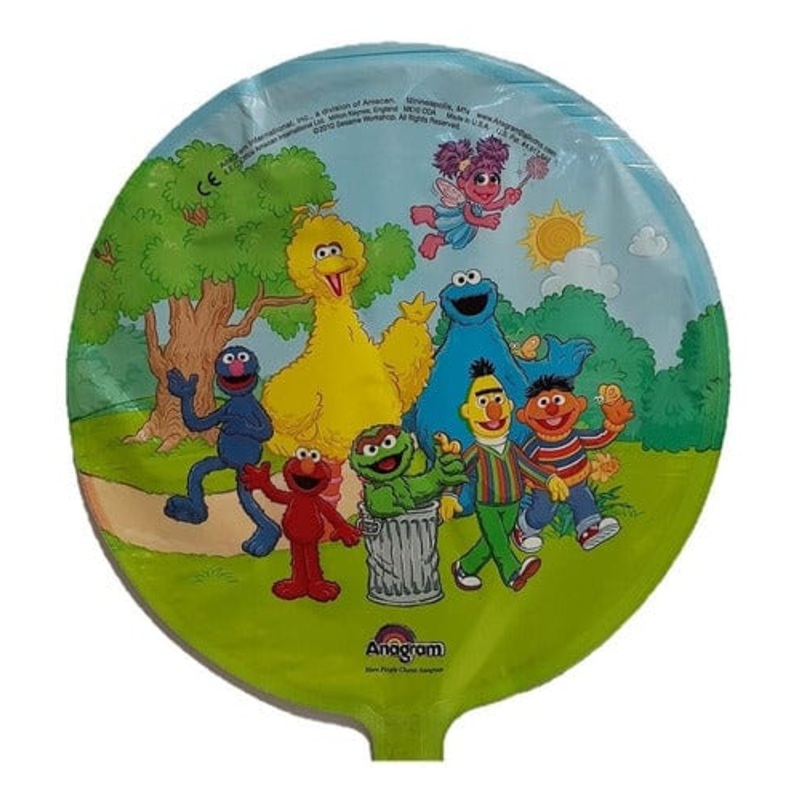 Sesame Street (requires heat-sealing) 9 Balloon
