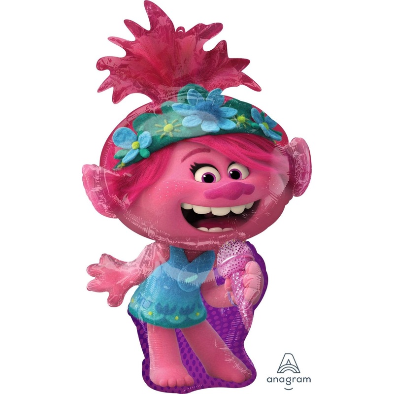 Trolls World Tour Poppy 37 Balloon