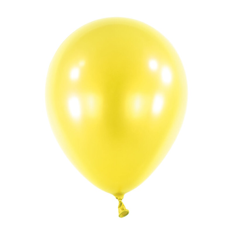 5" Metallic Sunshine Yellow (100 count)