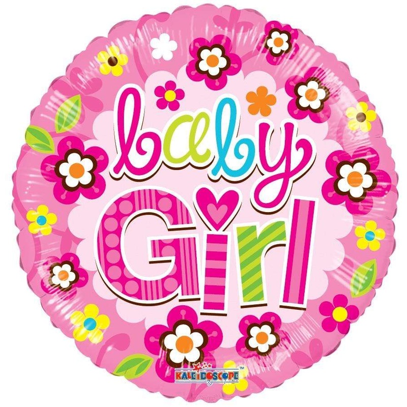 Baby Girl 18 Gellibean Balloon