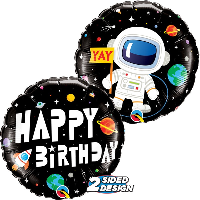 Birthday Astronaut 18 Balloon